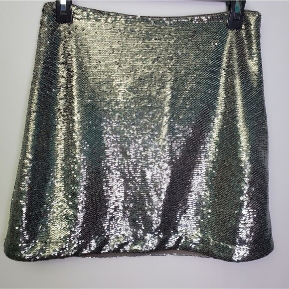 NWT Gap Sequin Mini Skirt Size 4 - Picture 2 of 12